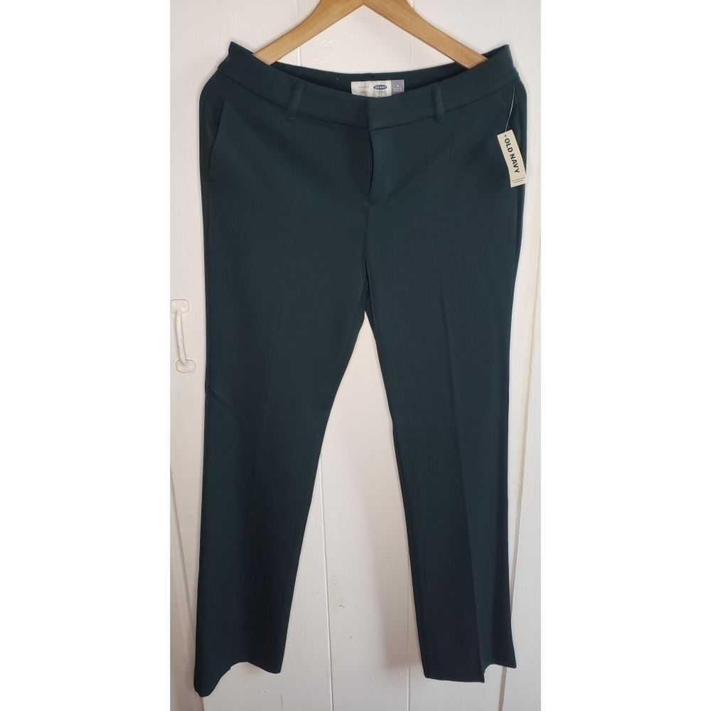 Old Navy Regular Size 4 Green Slacks